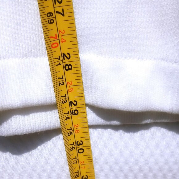 Monte Carlo Men's Large Dress Shirt White Embroidered Short Sleeve Button-Up - Picture 10 of 11